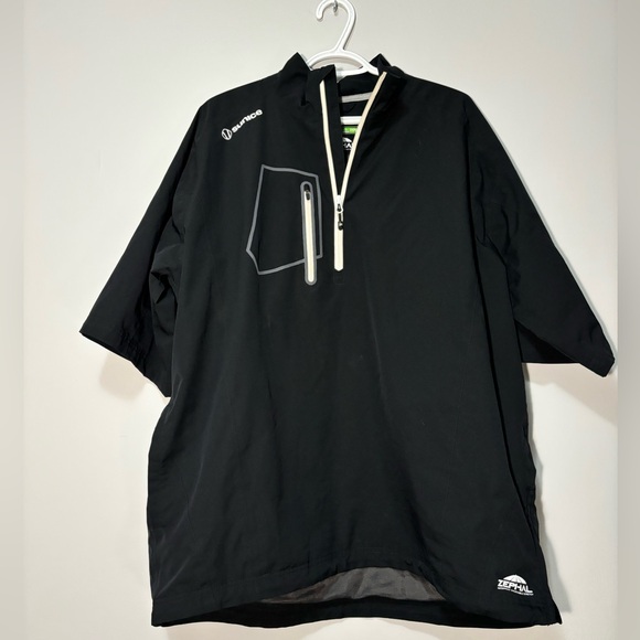 Sunice Zephal Typhoon Waterproof Breathable 1/4 zip Windbreaker Light Jacket - Picture 2 of 7